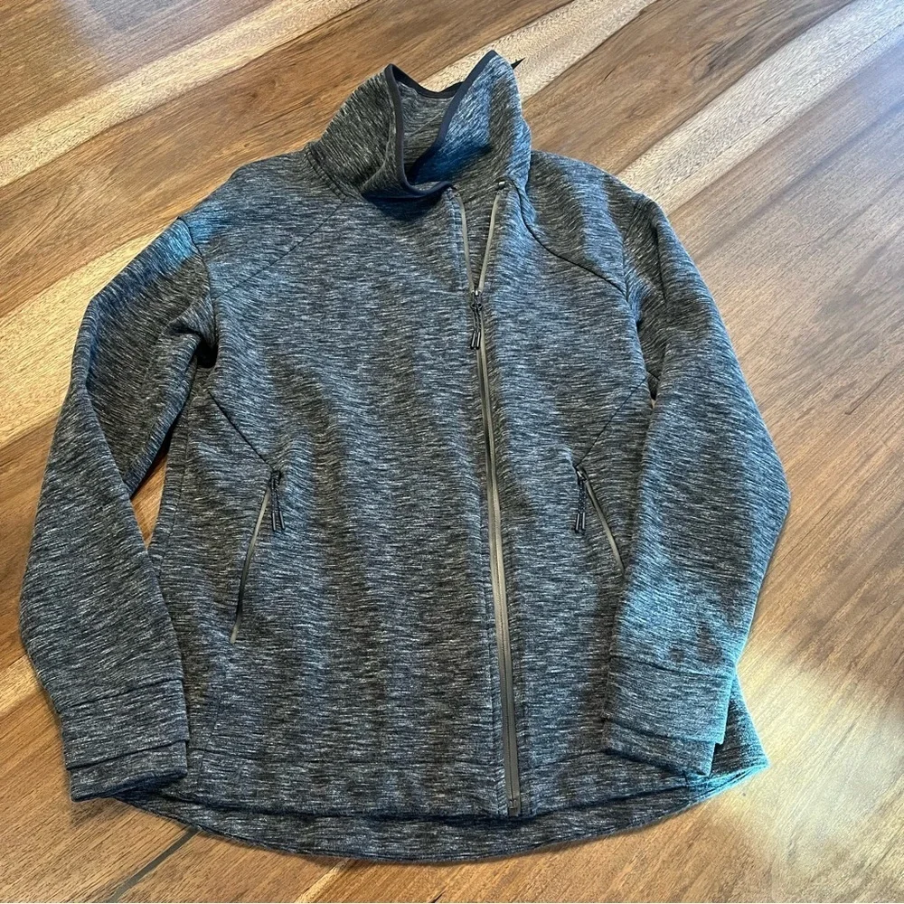 ❤️Champion - Gray & Black Spacedye Jacket - L